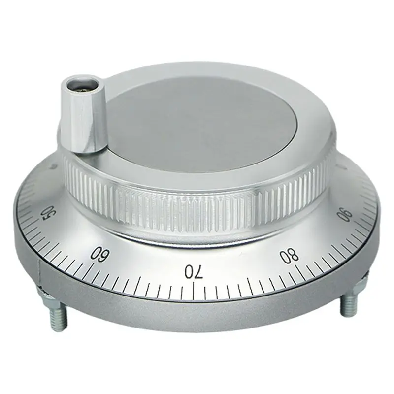 AT14 CNC 5V 100PPR Electronic Handwheel, Manual Pulse Generator With 60Mm Rotary Knob Encoder, 6 Terminals
