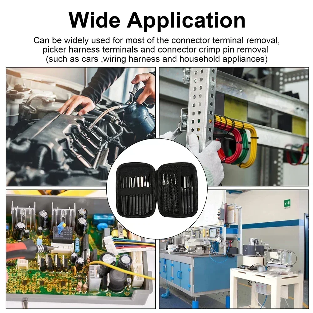 

Newest 30x Car Terminal Removal Repair Tools Auto Plug Terminal Removal Tool Electrical Wire Crimp Split Connectors USEFUL USE