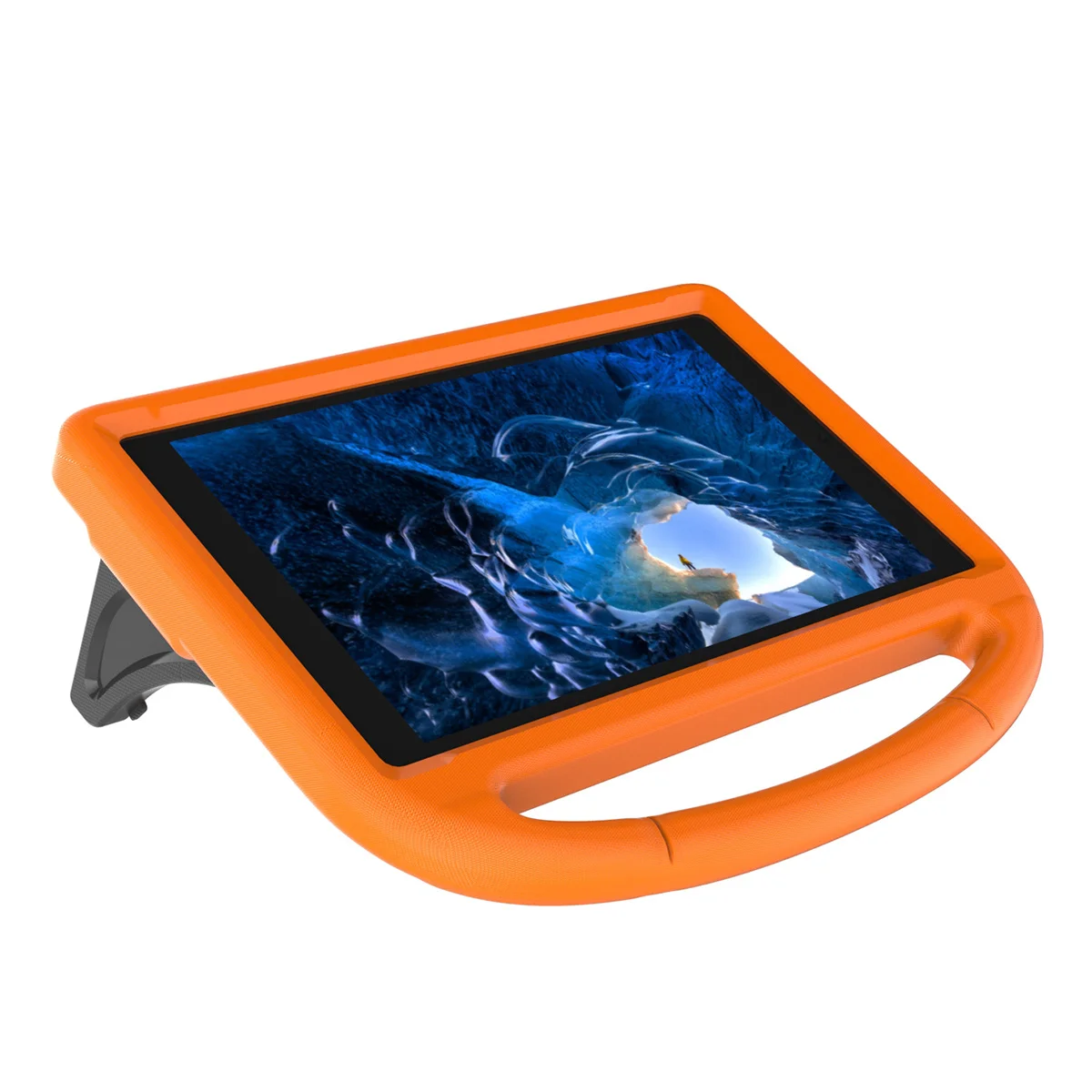 

Eva Protective Case Heavy Duty Kid-Proof Cover Stand for Fire 10 2015 2017 Large Handle Cover Case Accessories Sky Blue