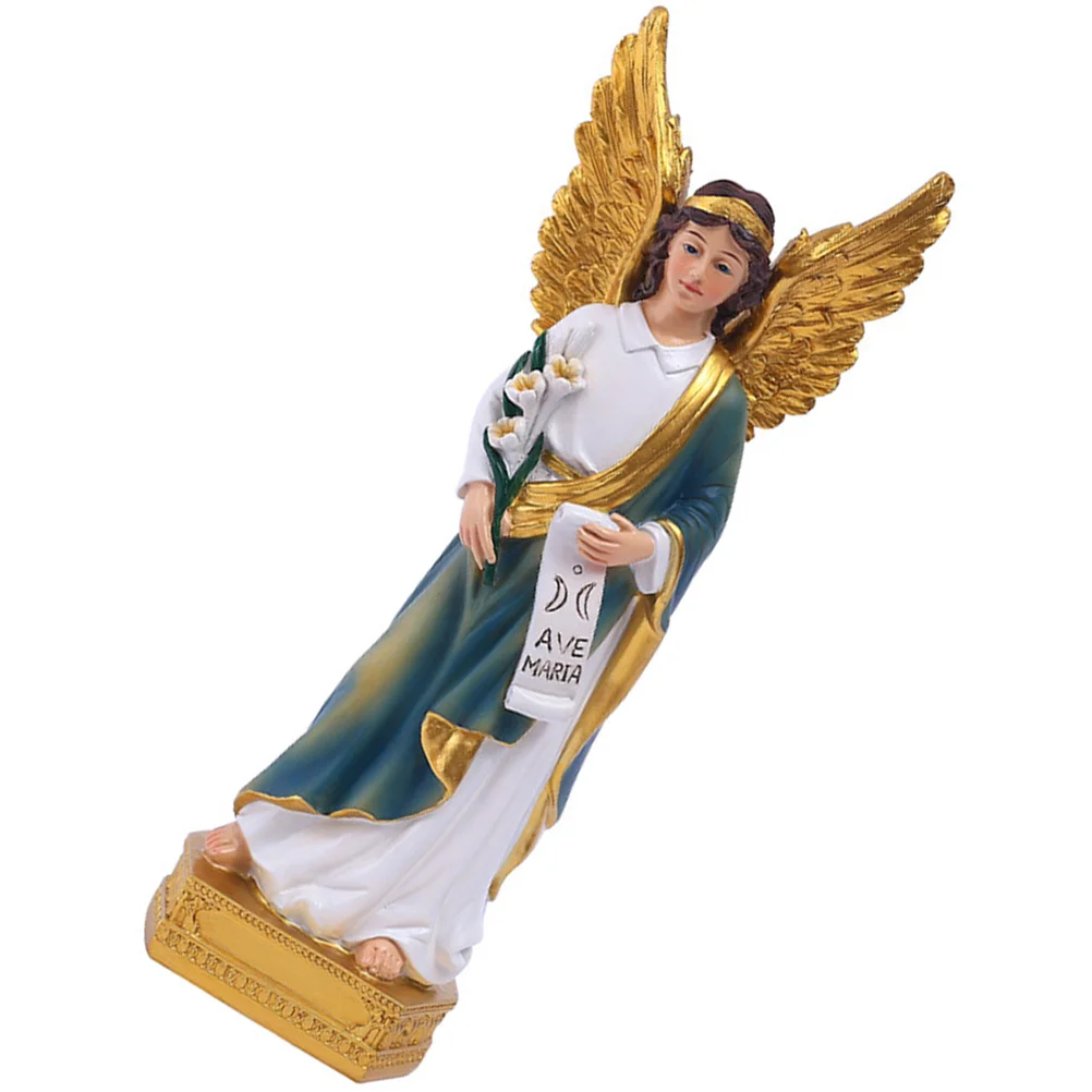 

Resin Statue Ornamental Religious Art Home Decor Christmas Gift Resin Catholicism Statue Figurine Christmas Gift