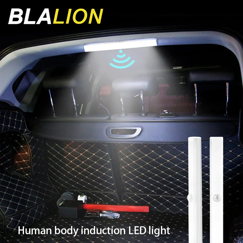 SEAMETAL Night Light Car Roof Led Lamp 3 Modes Wireless Human Body Induction USB Trunk Auto Interior Reading Light Bedroom Lamp