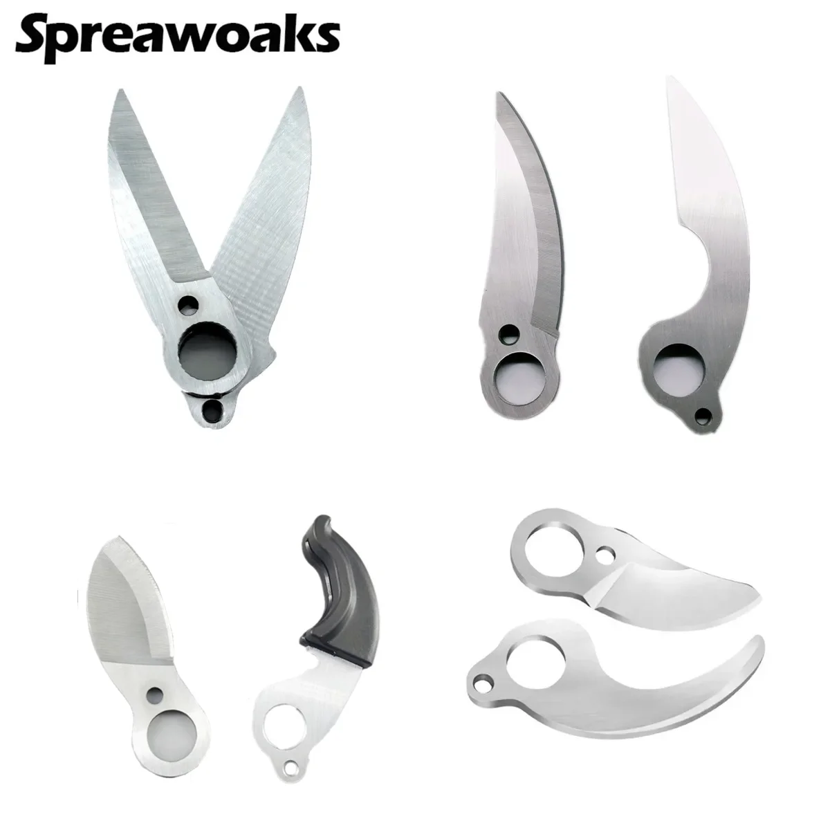 

4 Styles Replaceable Blades For Pruning Shear Pipe Scissor Bone Vegetable Scissors Spare Blade Electric Shears parts SK5