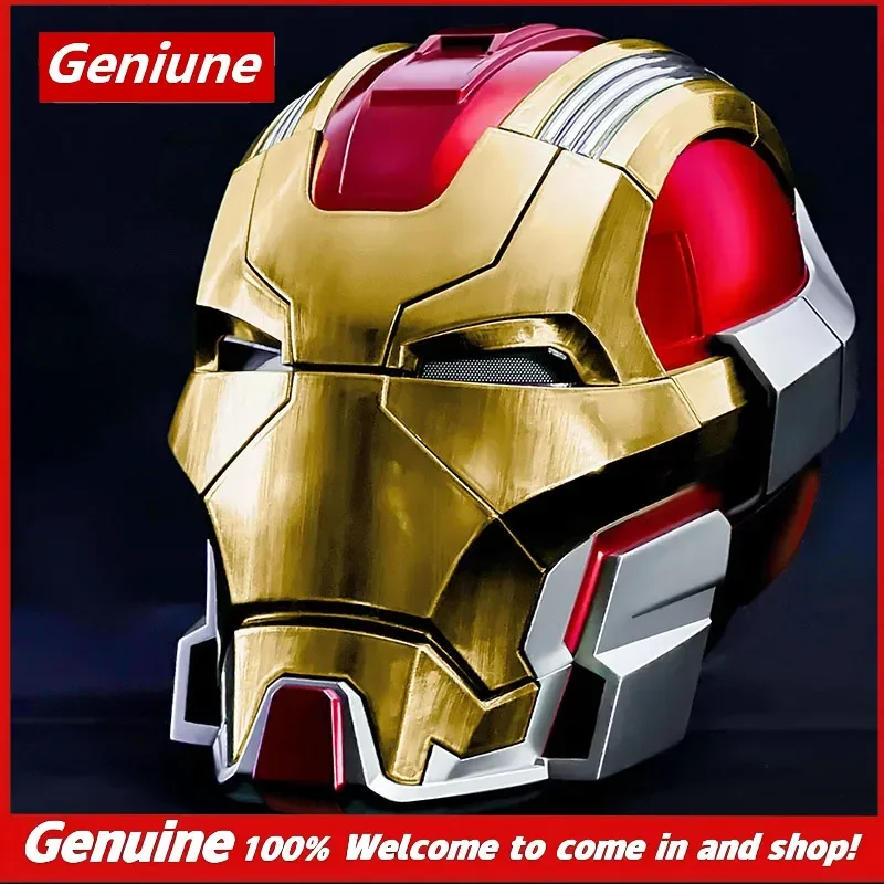

Brand New Iron Man Mk17 Helmet Voice Controlled Wearable High Tech Marvel Collectible Cosplay Prop For Adults Movie Collectors