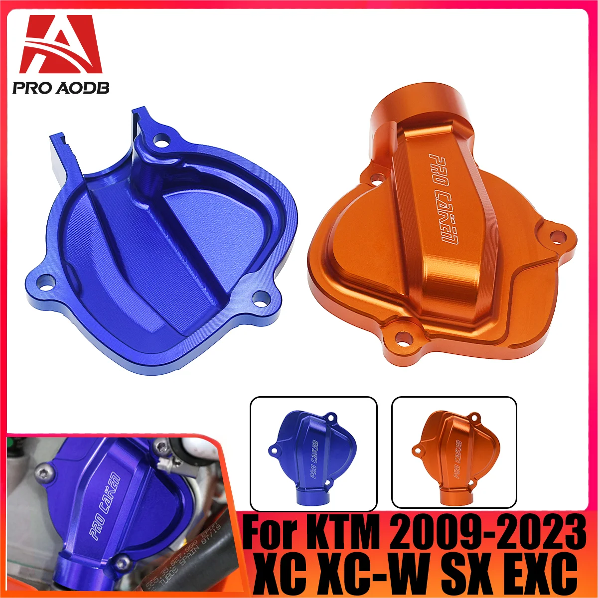 

Motorcycle Accessories Exhaust Valve Control Cover Right For KTM 4/EXC/ Six Days/TPI For Husqvarna 250/300 TE/TC/TX 2016-2021