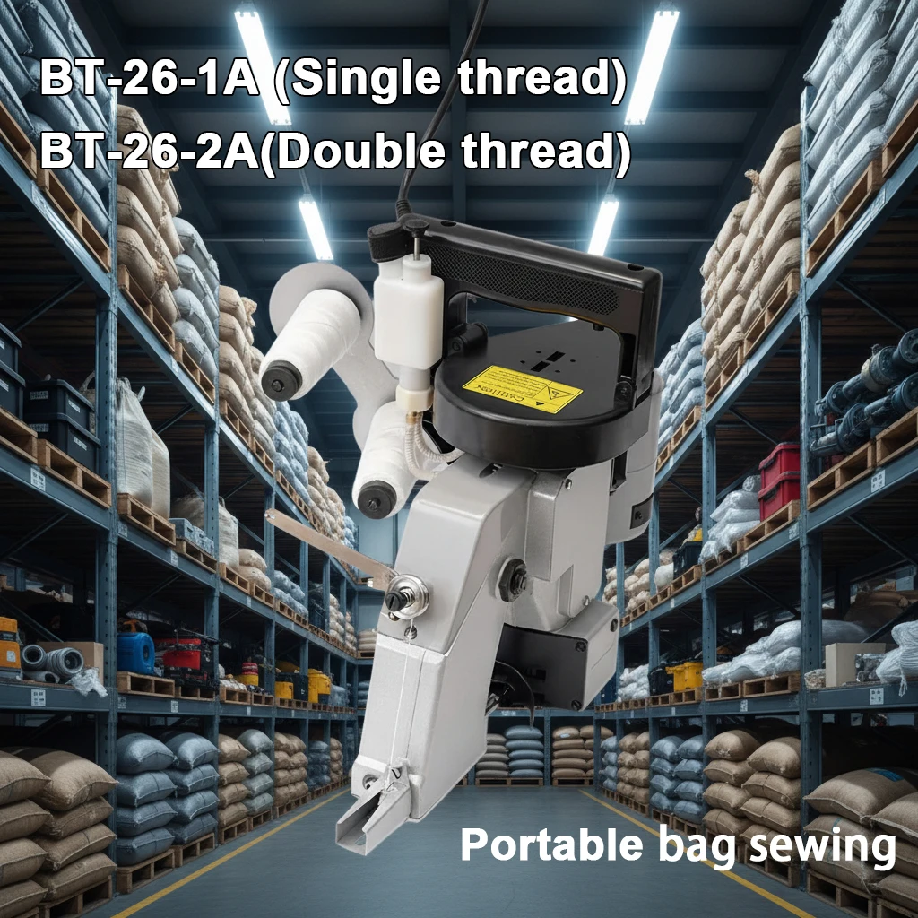 High Speed Electric Woven Bag Sewing Machine Portable Bag Closer New for Home Use Manufacturing Plant