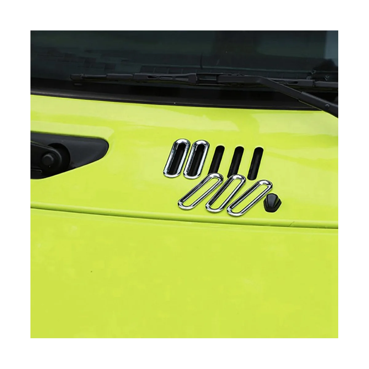 5 Piece Set Suitable for Jimny 2019-2020 Style in and Out Wind Ring Air Intake Sticker Decoration