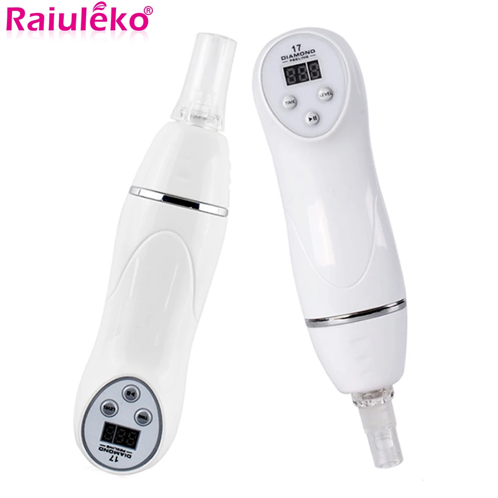 Micro acne removal and skin grinding diamond pen vacuum massage skin removal skin smoothing skincare  beauty machine equipment