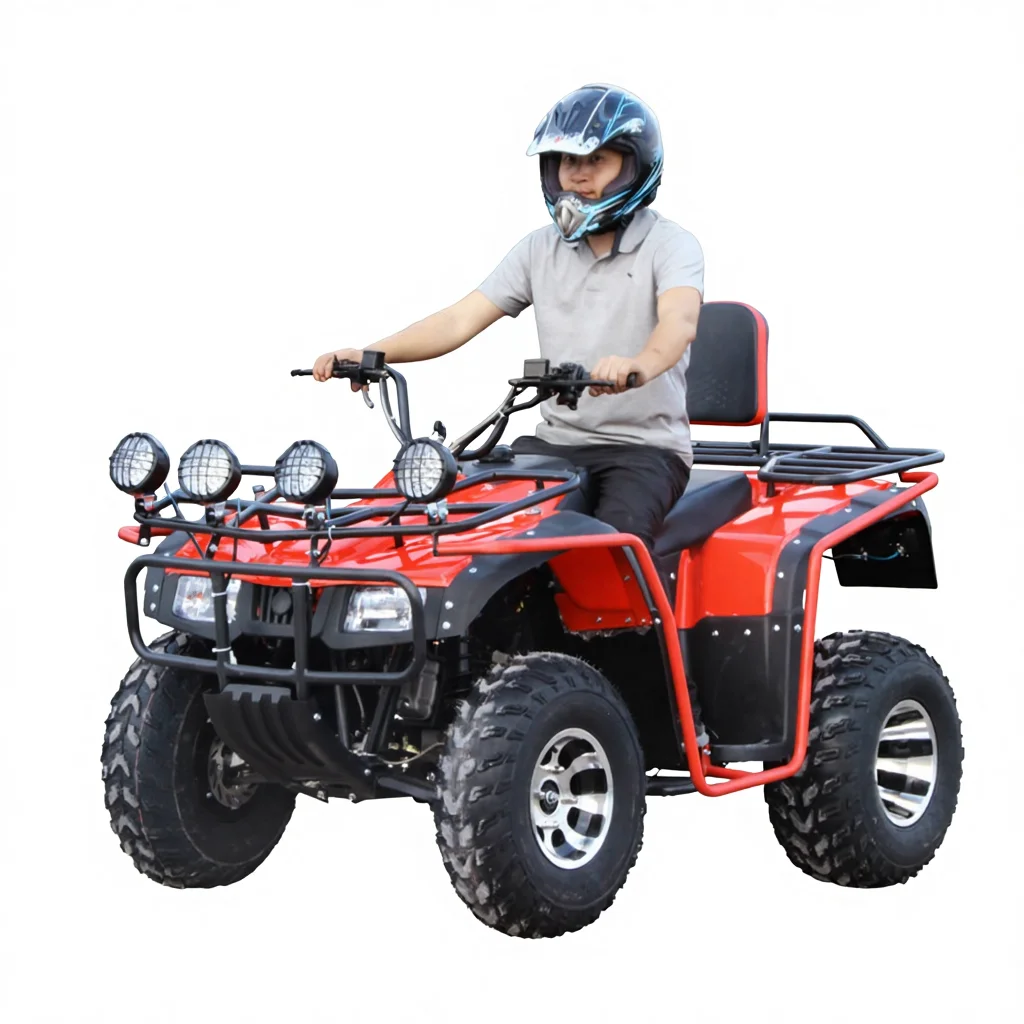 Manufacturers ATV Four-Wheel Off-Road Motorcycle  Adult Jungle Mountain All-Terrain Vehicle Chain Drive 4-Stroke