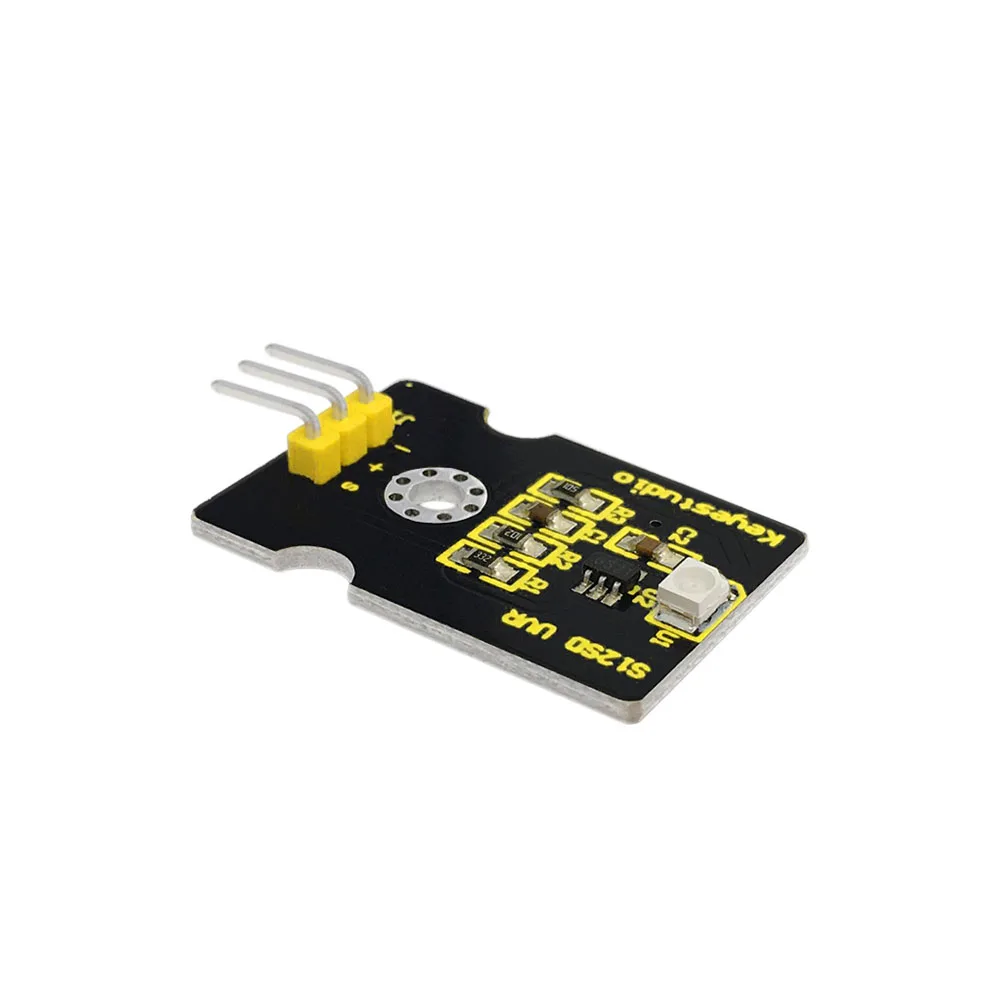 Czujnik UV Keyestudio 240-370nm GUVA-S12SD 3528 Moduł pomiaru natężenia promieniowania ultrafioletowego DC 2.5-5V do Arduino / Raspberry Pi — zdjęcie 6