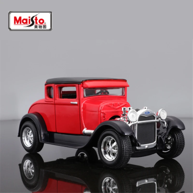 

Maisto 1:24 1929 Ford Model A Alloy Retro Car Model Diecast Metal Toy Classic Car Vehicles Model High Simulation Childrens Gifts