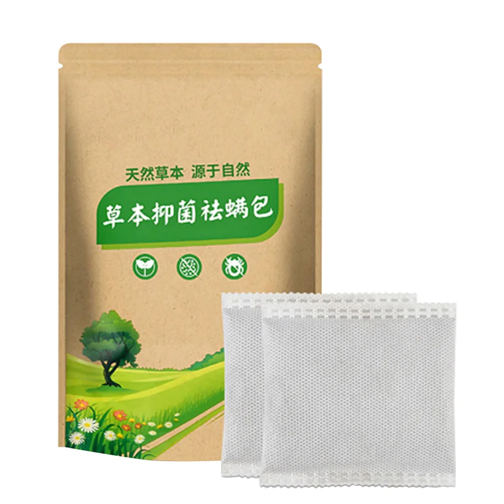 Bedroom Wardrobe Mite Repellent Sachets Herbal Deodorizing Bags for Mattress Pillow Closet Home Bed Bug Killer 10 Pack
