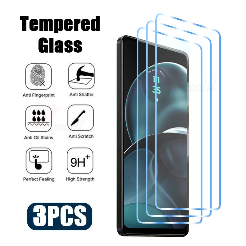 

1-3Pcs Tempered Glass For Motorola G14 G73 G53 G23 G13 Screen Protector Moto G82 G72 G62 G42 G52 G32 G22 G41 G31 G30 G20 Glass