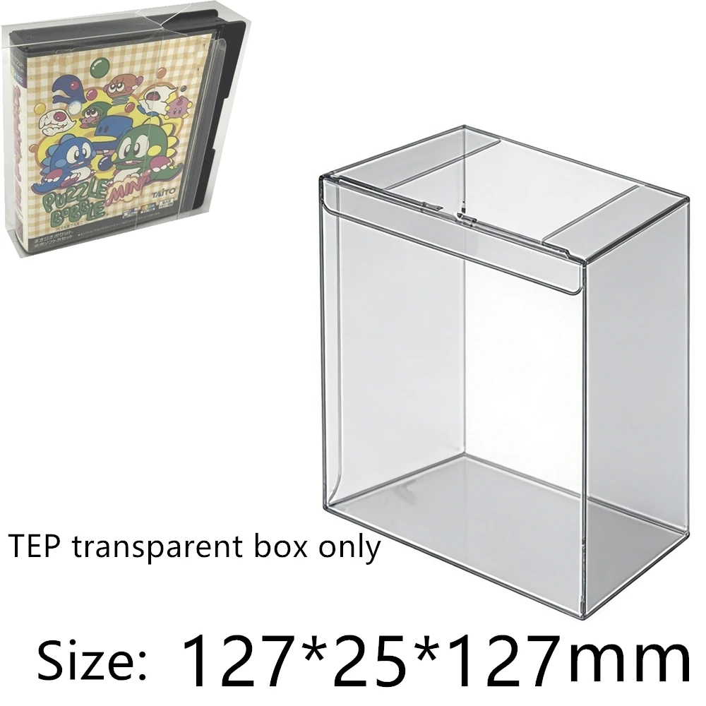 

Transparent Box Protector For NGP/NGPC Plastic Game Case Collect Boxes TEP Storage Game Shell Clear Display Case