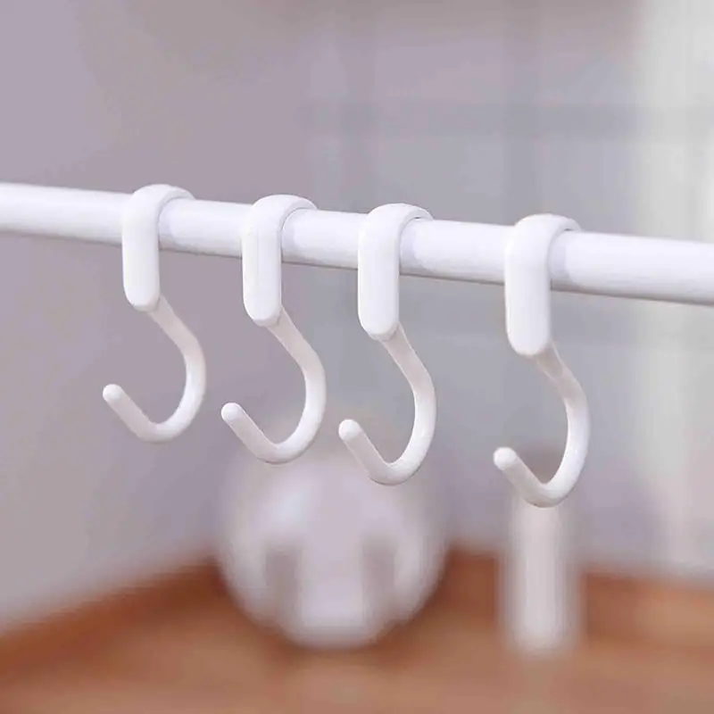 10 Pack S Shape Heavy Duty Hanging Hooks Hanging Hooks Closet S Hooks For Kitchen Work Shop Bathroom Garden Closet