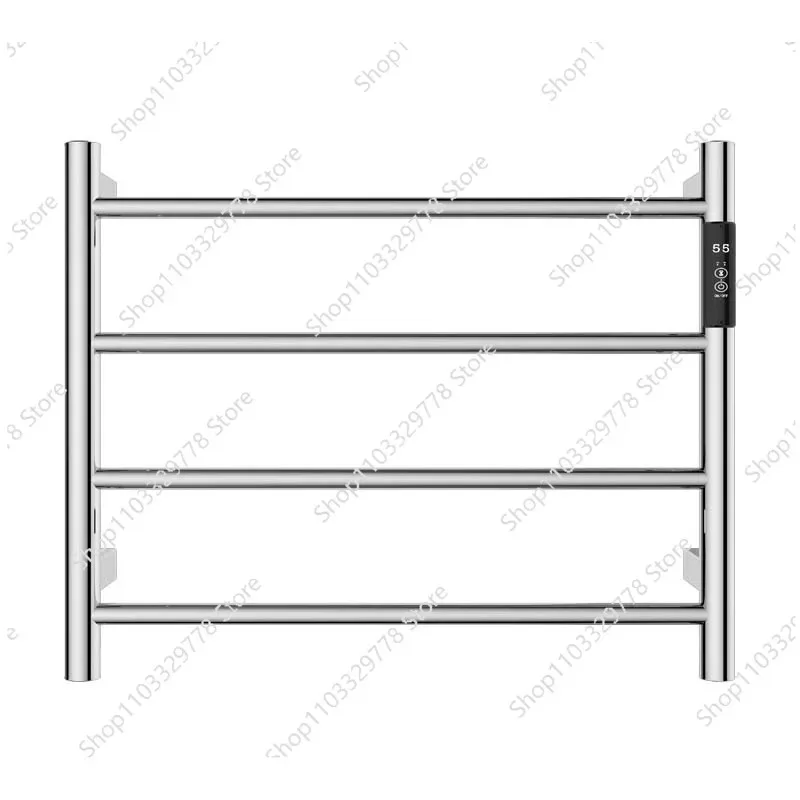Electric towel rack. Stainless steel bathroom surface. Intelligent temperature control rack. Hotel regular heating and drying