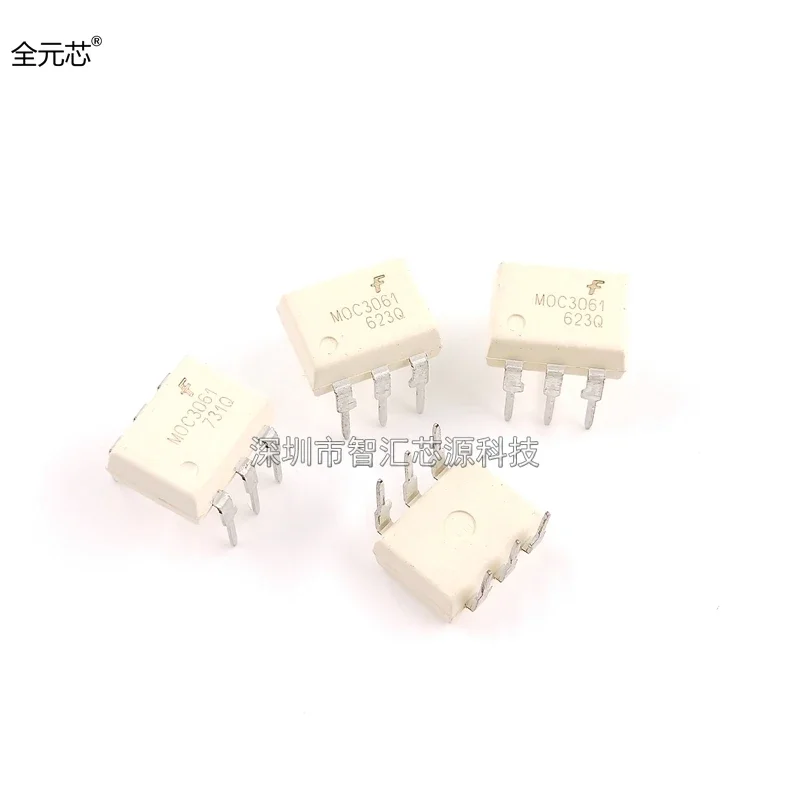10PCS/LOT MOC3061M Optocoupler new original  DIP-6  MOC3061