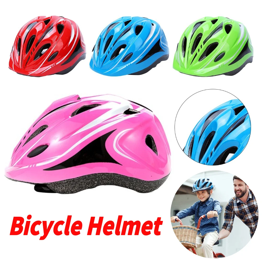 

Child Bicycle Helmet Kids MTB Road Bike Safe Helmets Ultralight Breathable Lightweight Head Protector Skateboard Bike Helmet