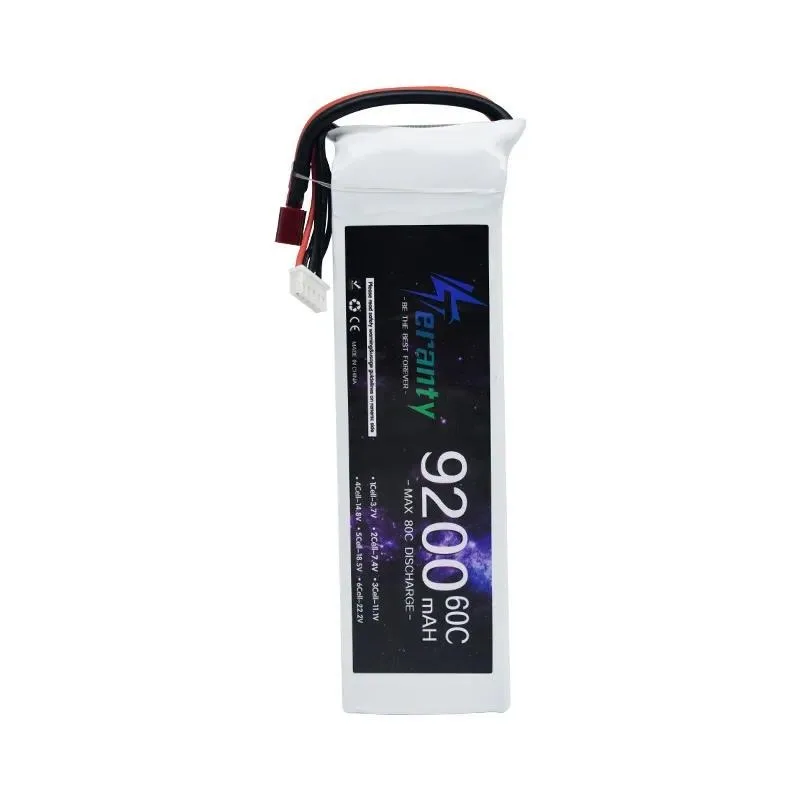 for Model Aircraft Battery 9200mAh 60C 4S 14.8V Lithium Battery for Drone Toy Aircraft Vehicle Ship