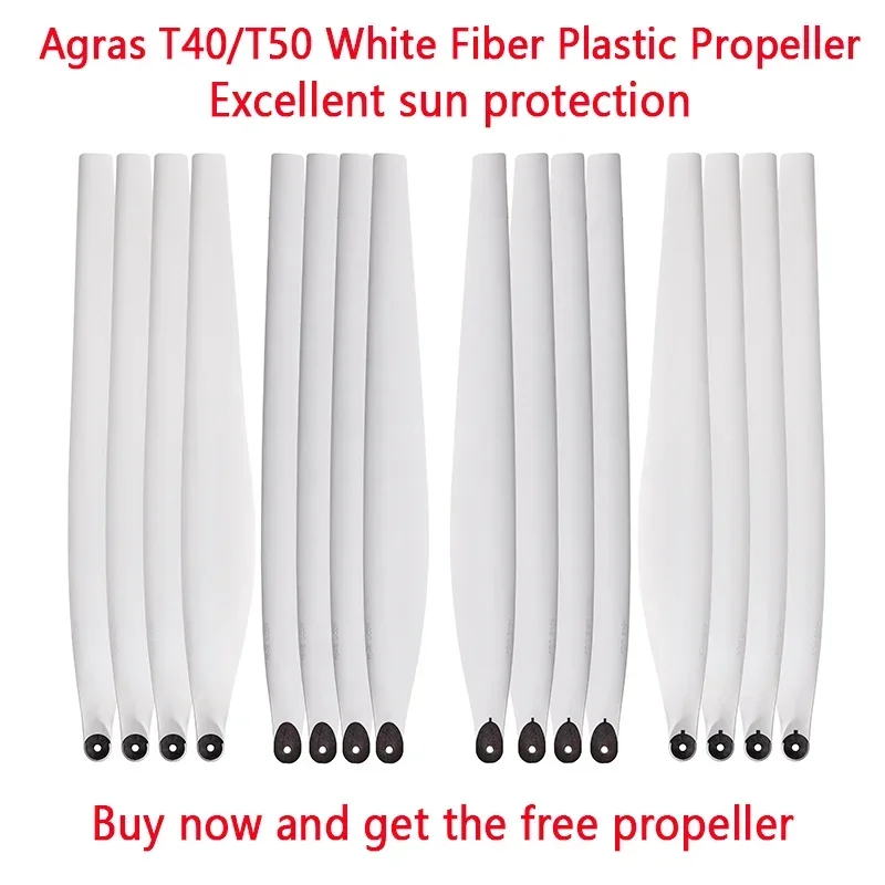KYSTAR Copy Agras T20P/T40/T50 U5413 L5415 Carbon Fiber Plastic Mix White Propellers for DJI Agras Agriculture Drone Parts