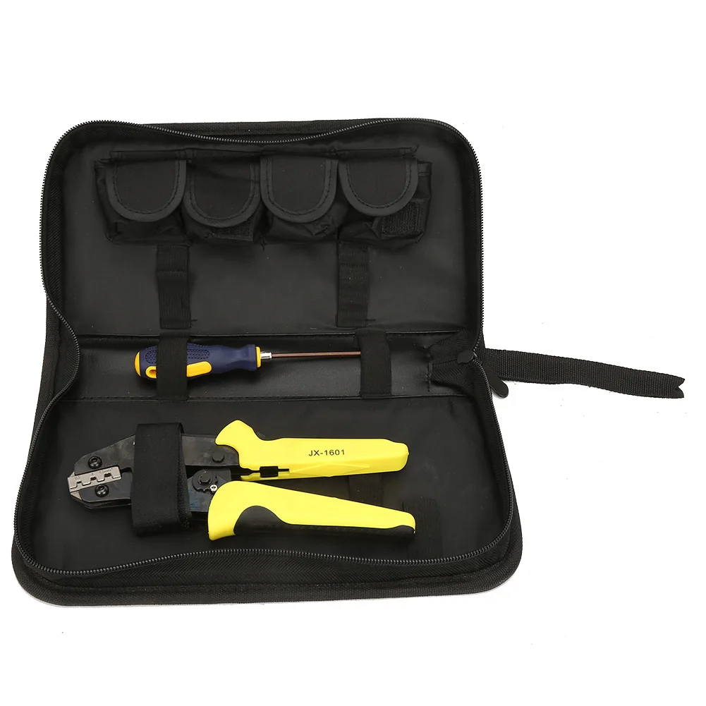 4 in 1 Ratcheting Wire Crimper Set JX-1601 Die Cable Crimping Pliers Tool Kit Ratcheting Crimping Pliers Set