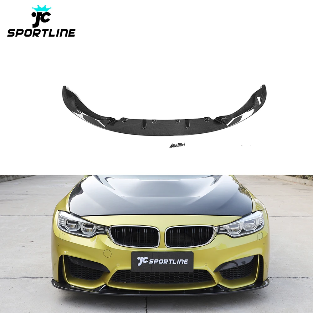 

Карбоновый передний сплиттер для BMW F8x M3 F83 M4 2014-2019 (модель F82 M4)