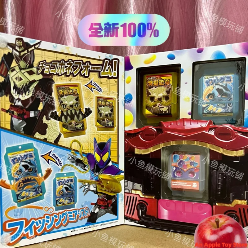 

Оригинальный Bandai Kamen Rider Gavv DX RIDER GOCHIZO SPECIAL SET Shark Gummy Dig Dinosaur Фигурка Коллекция игрушек Модель в подарок