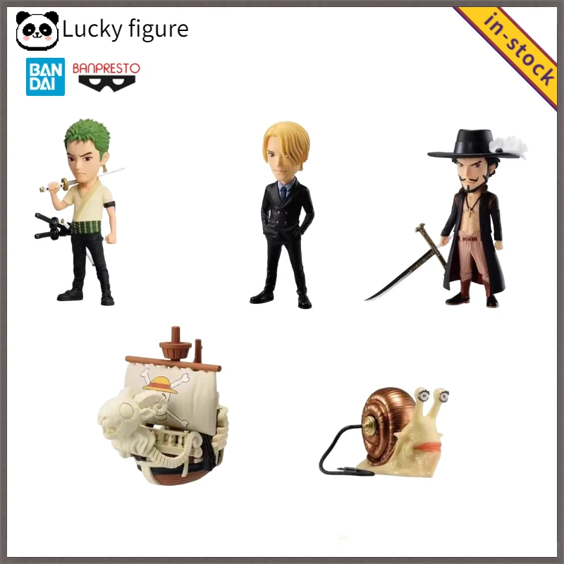 In Stock Original Genuine Bandai WCF A Netflix Series:one Piece1&2 Arlong Buggy Usopp Action Figure Model Toys Anime