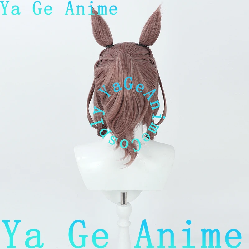วิกผมคอสเพลย์อนิเมะ ย่าเกะ อุมา มุสึเมะ พริตตี้ดาร์บี้ โอเปร่า โอ พร้อมหาง วิกผมคอสเพลย์ตัวละครจากเกมแข่งม้า ตัวละครจากรายการโทรทัศน์