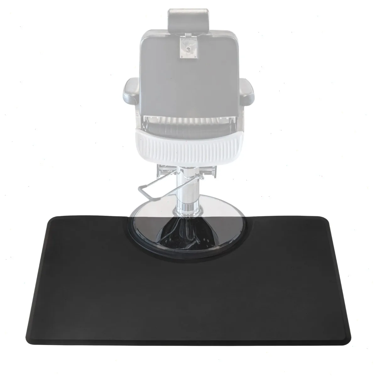 Tappetino per Sedia da Salone, Tappetino per Sedia da Barbiere 1,5*0,9m, Tappetino Antifatica Ispessito, Impermeabile in PU PVC per Salone, Parrucchiere, Spa, Casa