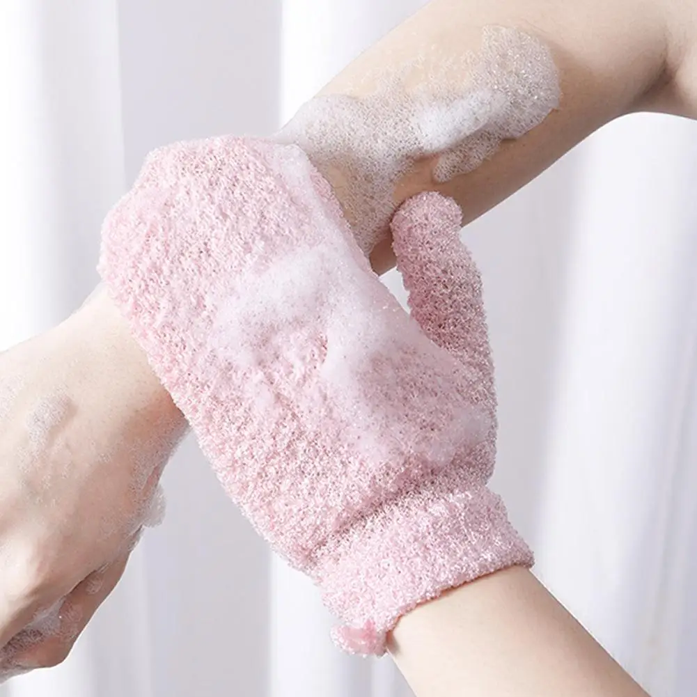 1PC Körper Massage Schwamm Handschuhe Dusche Peeling Bad Handschuhe Dusche Wäscher für Den Täglichen Gebrauch Badezimmer Liefert
