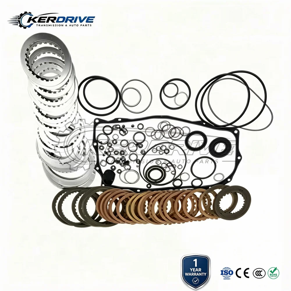 New 8HP45 ZF8HP45 8HP-45 845TE Master Overhaul Rebuild Repair Kit Friction Plates Steel Discs Automatic for VW AUDI BMW