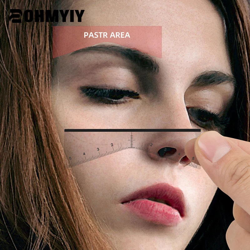 

20/25pcs Disposable Eyebrow Position Mark Tools Microblading Brow Shape Mapping Kit Brows Outline Design Ruler Makeup Kits