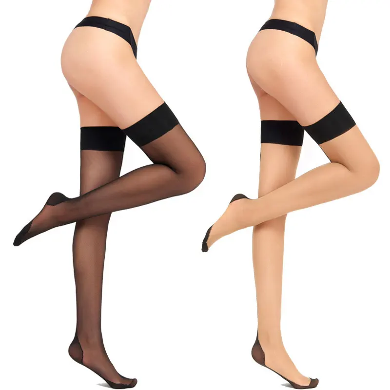 1 Pair Back Vertical Line Thigh High Sock Women Over the Knee Socks Nylons Hosiery Women\'s Sexy Stockings