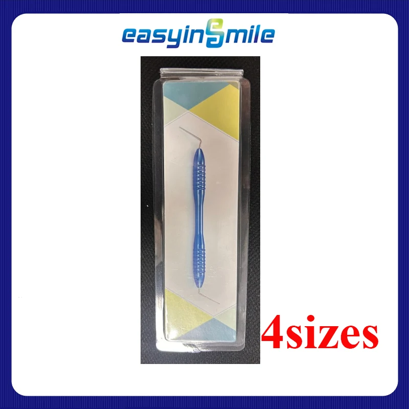 

Easyinsmile Dental Gutta Percha Filler Endodontic Hand Plugger Oral Root Canal Filler NITI Vertical Pressure Device Fill