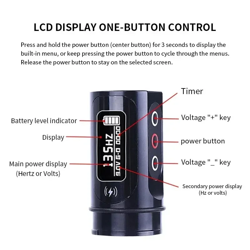 Tattoo Machine Professional Tattoo Pen Wireless Semi Permanent Makeup Eyebrow Tattoo Pen