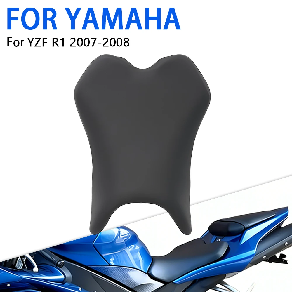 Motorcycle Accessories Front Driver Seat Cushion Pad Fit For Yamaha YZF R1 2008 2007 YZF-R1 Comfortable Synthetic Leather Parts