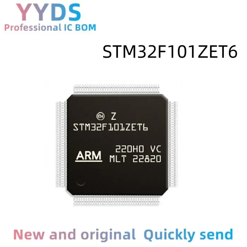 STM32F101ZET6 STM STM32F STM32F101 STM32F101ZE STM32F101ZET  Brand  Original IC MCU LQFP-144