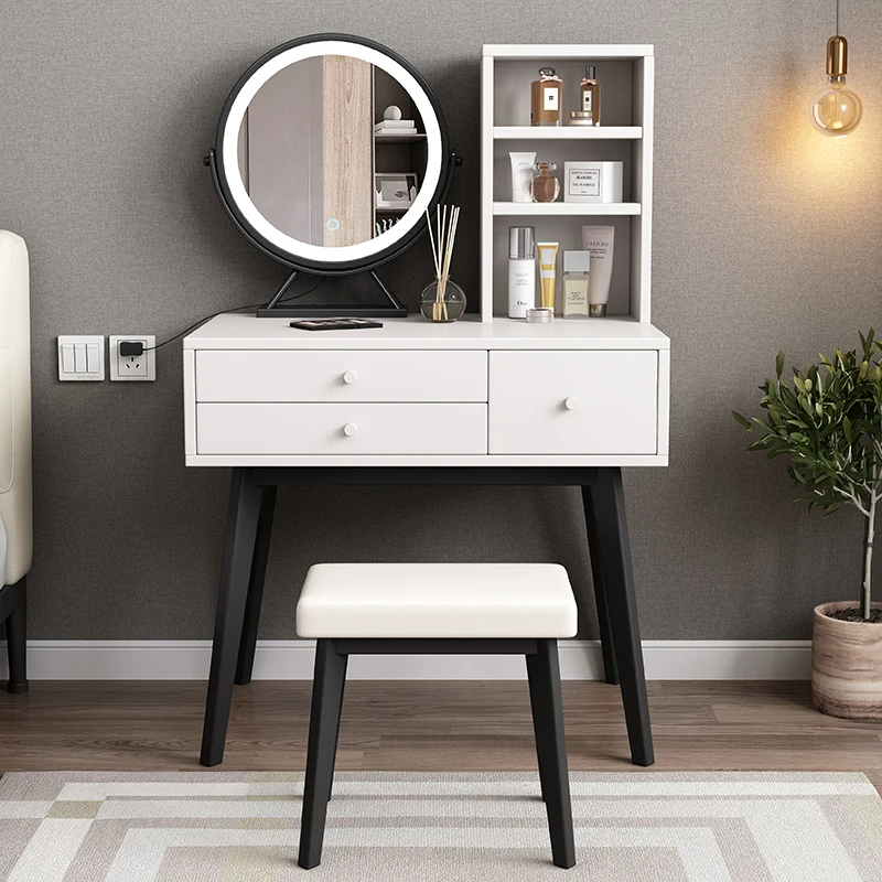 xx-2021 Hot Selling Fancy Indoor Or Commercial Furniture Wooden Material 3 Drawers Vanity Dressers^