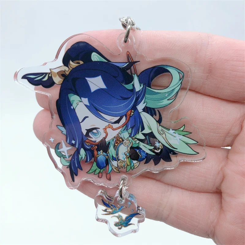 Gaming Xianyun Cosplay Game Anime COSTUME Acrylic Key Chain Keychain Accessories Cartoon Badge