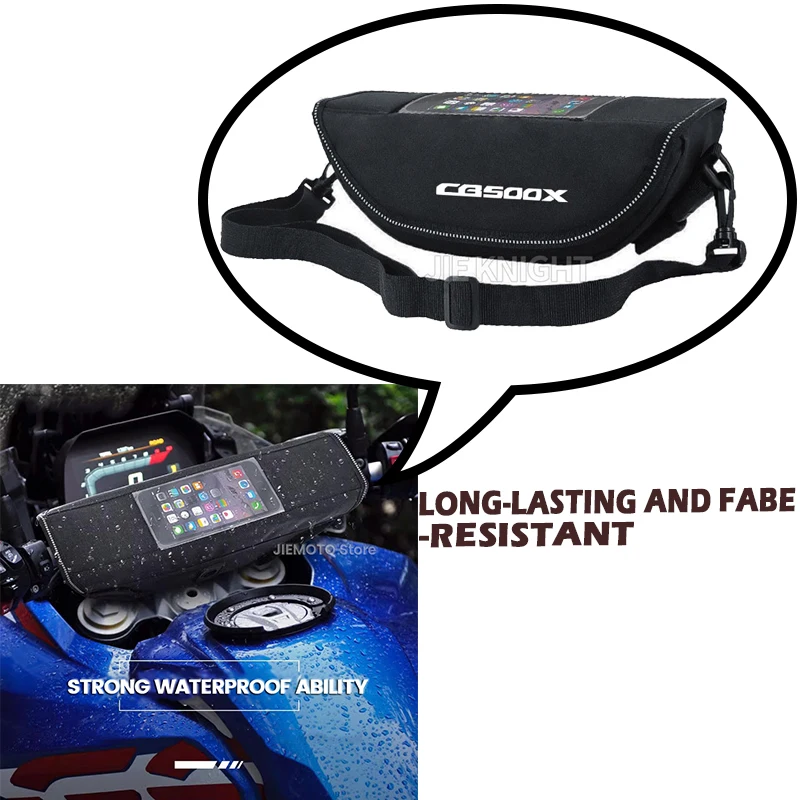 

Motorcycle Accessories Waterproof Bag Storage Handlebar bag Travel Tool bag For Honda CB500X CB500F CB125F CB 500 X F