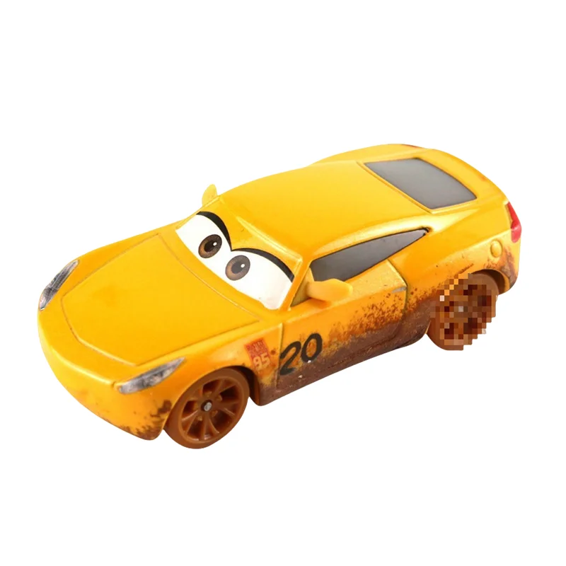 Autospielzeug: Lightning McQueen, Sally Carrera, Mater, Cruz Ramirez, Chick Hicks, Jackson Storm Druckguss-Metall-Geburtstagsgeschenke