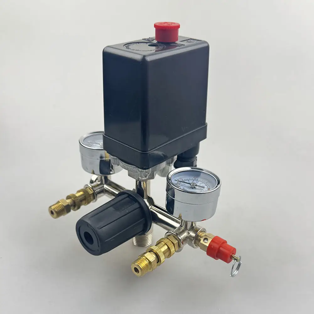 Air Compressor Manifold Assembly Pressure Regulator Control Valve For Bama Pneumatic Accessories Hardware Repair Replacement