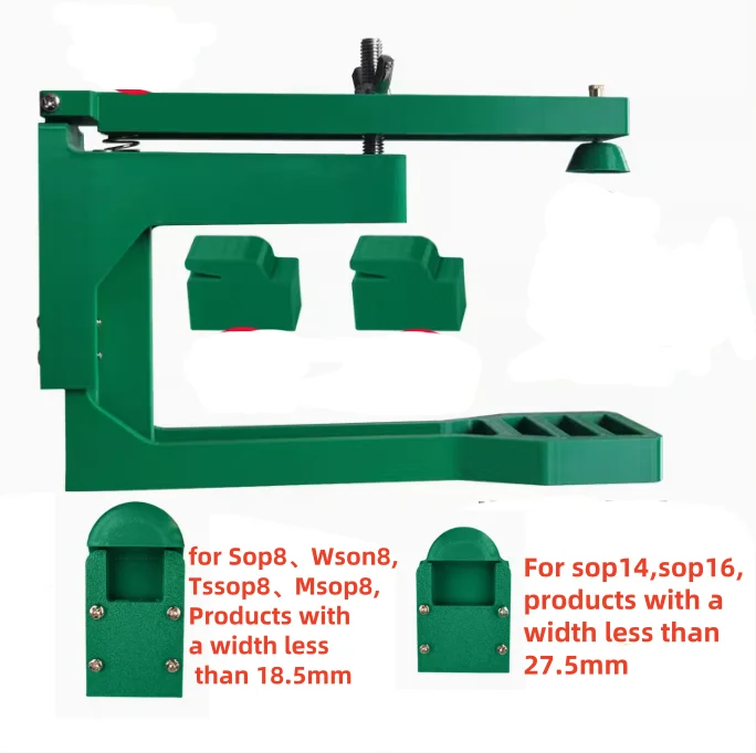 Good Tool For SOP8 SOIC8 SOP16 MSOP8 TSSOP8 chip burning probe wire burning clip holder