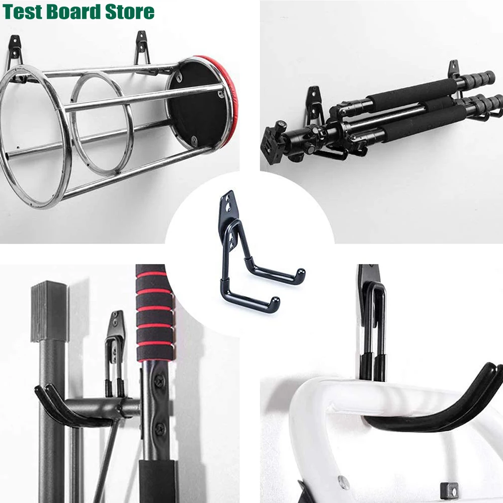 1Pce Heavy-Duty Garage Storage Practical Hook, Steel Tool Storage Hook, Used for Wall Installation, Anti Slip Coating