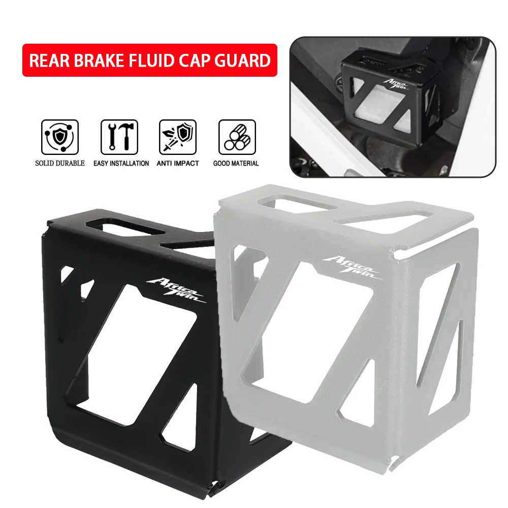 

For HONDA CRF1100L AFRICA TWIN ADVENTURE 2019-2023-2024-2025 Motorcycle Rear Brake Fluid Reservoir Cap Cover Guard Protector