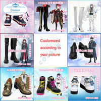 Vtuber Sasaki Saku/kuzuha/Houshou Marine/Lauren Iroas/Axia Krone/Luca Kaneshiro/Tokoyami Towa/Gawr Gura cosplay shoes costume