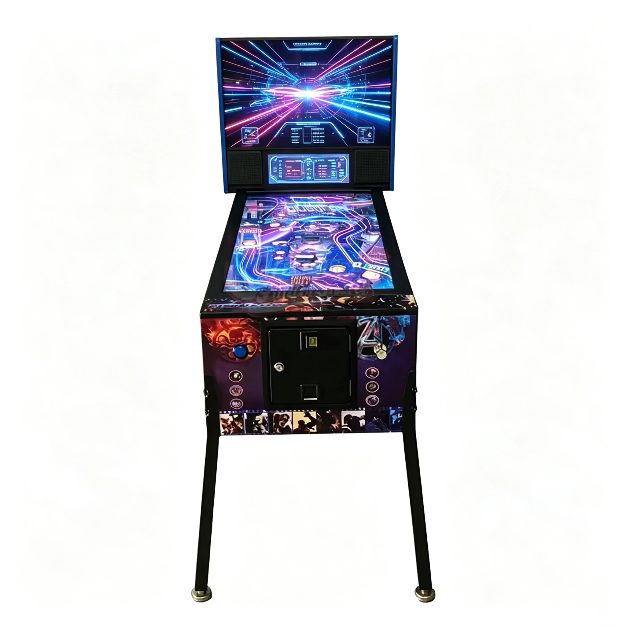 Classic Coin Operated Game Pinball Flipper Machine Arcade Game Machines