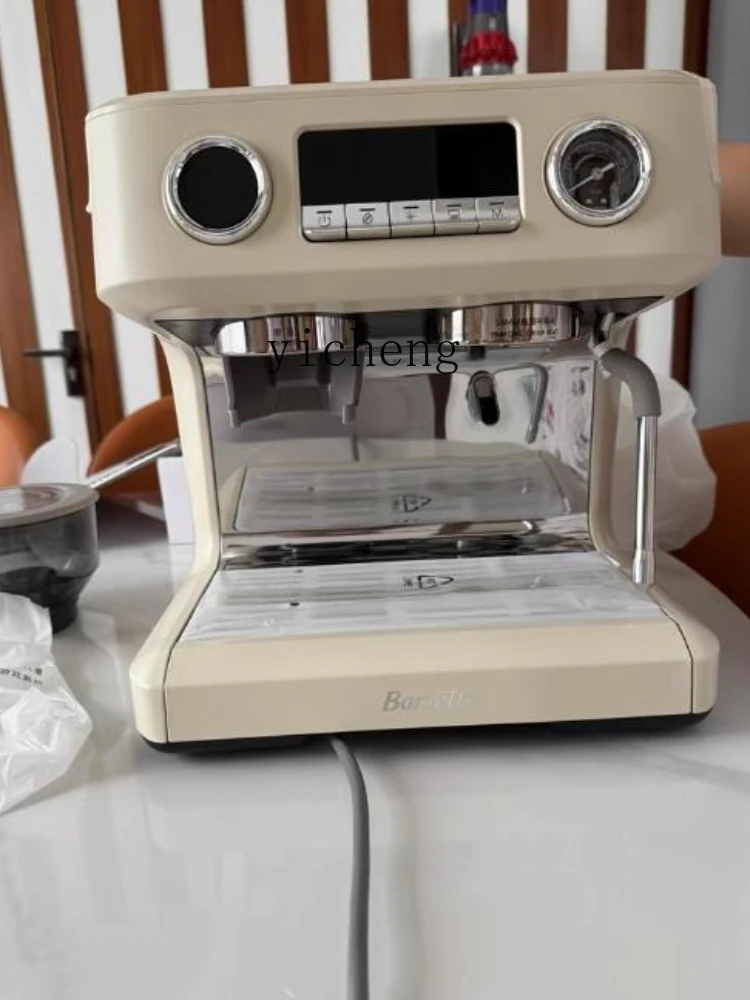 

ZC Home and Commercial Semi-Automatic Grinding Integrated Coffee Machine with Heating System