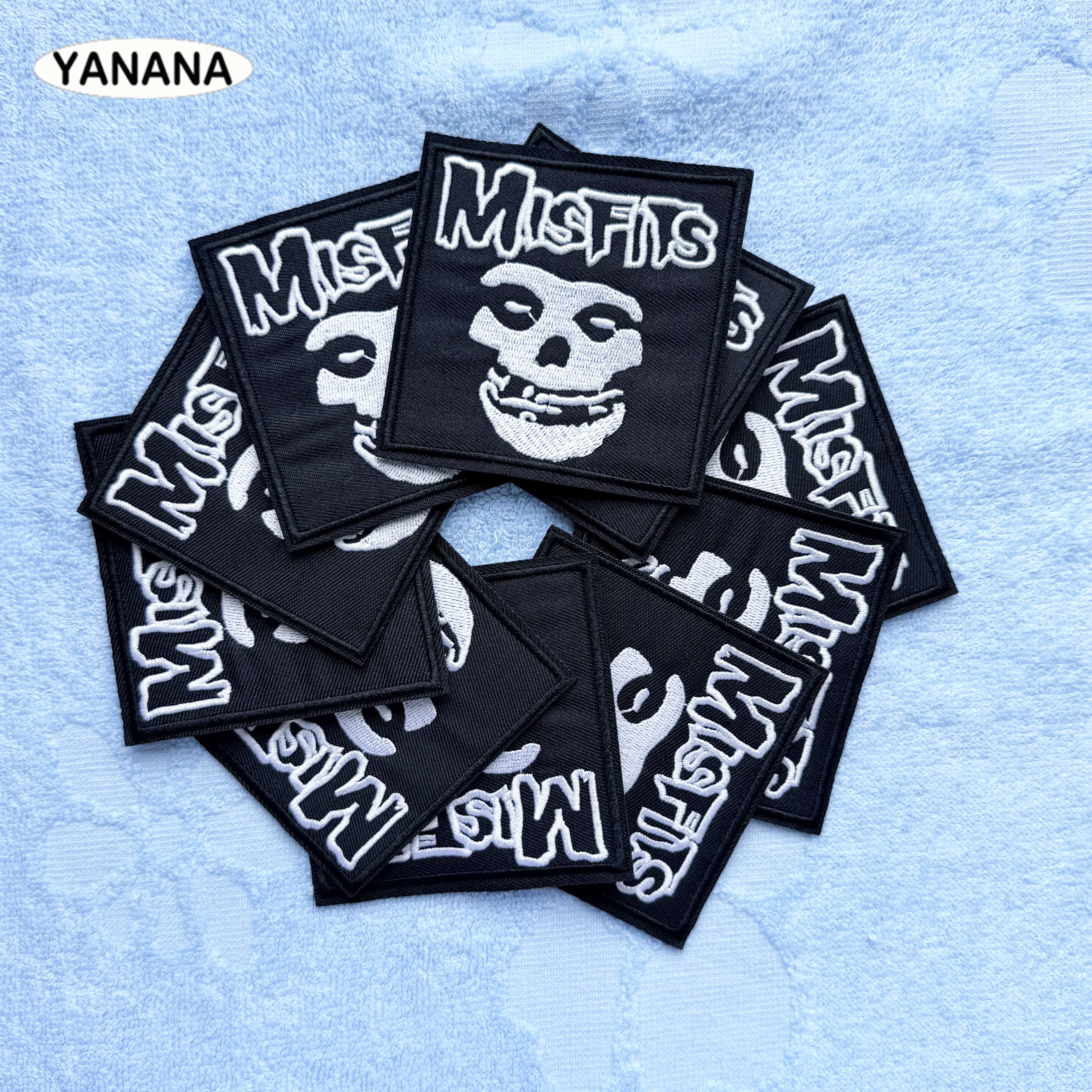 10 PCS Music Patches Embroidered For Clothing Jackets Jeans T-shirt Badges Ironing Sew Stickers accessories DIY