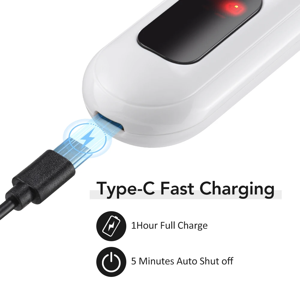 Rizador de pestañas eléctrico naturalmente rizado, Control inteligente de temperatura, estilismo, maquillaje, rizador de pestañas duradero, herramienta